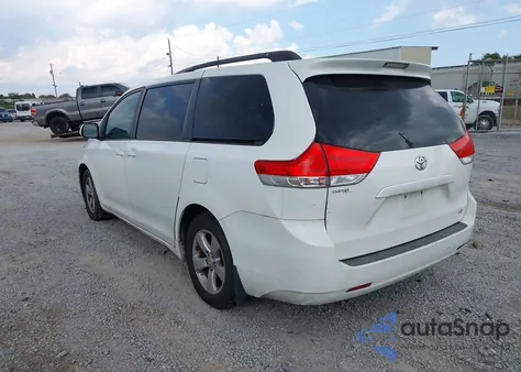 2011 Toyota Sienna Le V6 from USA, damaged, VIN 5TDKK3DC7BS160031